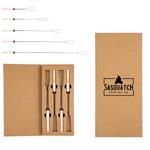 HH75097 Hot Dogs & S'Mores Skewer Set With Custom Imprint